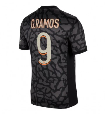 Paris Saint-Germain Goncalo Ramos #9 Tercera Equipación 2023-24 Manga Corta